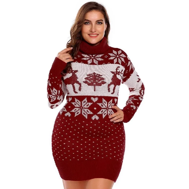 Clothing that’s as bold as you are ANALUKE Christmas Bodycon Pencil Dress Cardigan Clothing that’s as bold as you are ANALUKE Christmas Bodycon Pencil Dress Cardigan