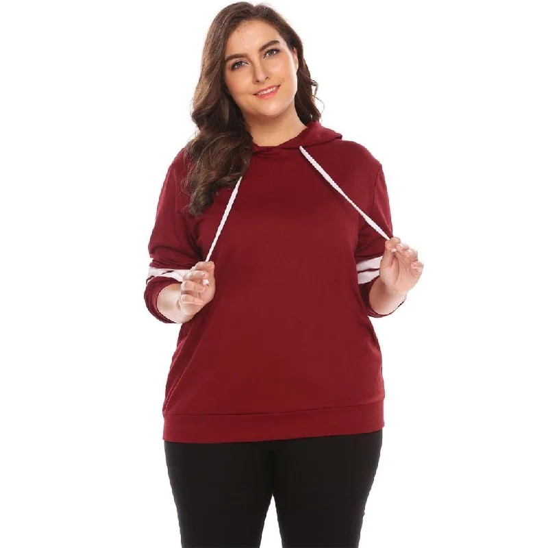 Casual outfits that elevate your style   ANALUKE Long Sleeve Large Loose Hoodie