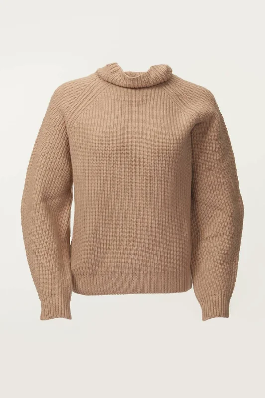 Elevate your style with fashionable women’s clothing   Fiona Sweater In Camel