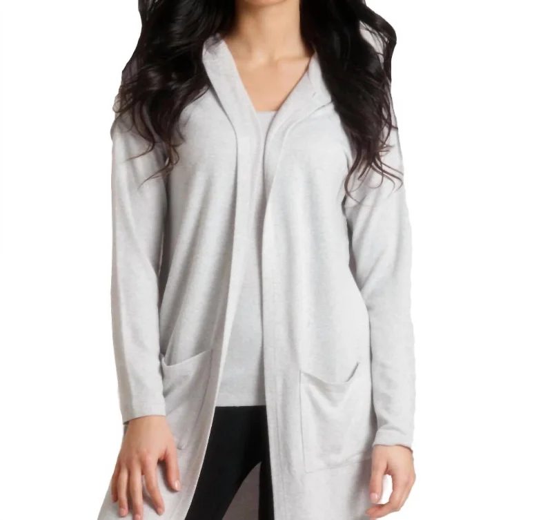 Trendy women’s clothing that suits every taste   Supersoft Hooded Duster In Frost