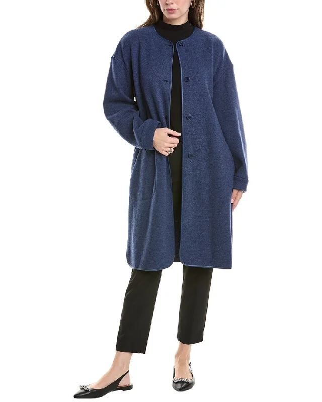 Effortlessly chic outfits for the modern woman    Max Mara Leisure Obice Wool-Blend Coat