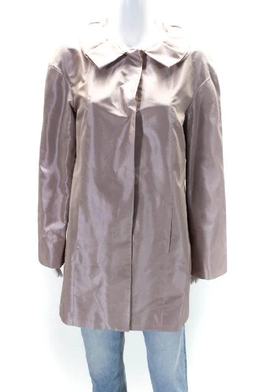 Confidence-boosting clothing for women St. John Women's Collared Long Sleeves Button Down Jacket Blush Confidence-boosting clothing for women St. John Women's Collared Long Sleeves Button Down Jacket Blush