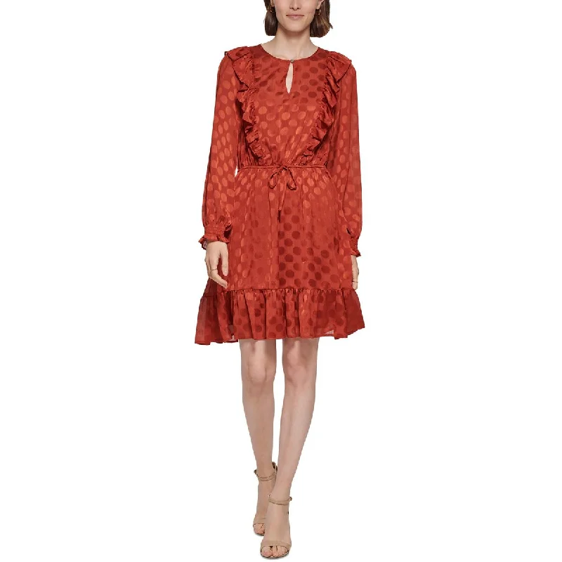  Summer-ready fashion for stylish women   Petites Womens Chiffon Short Mini Dress