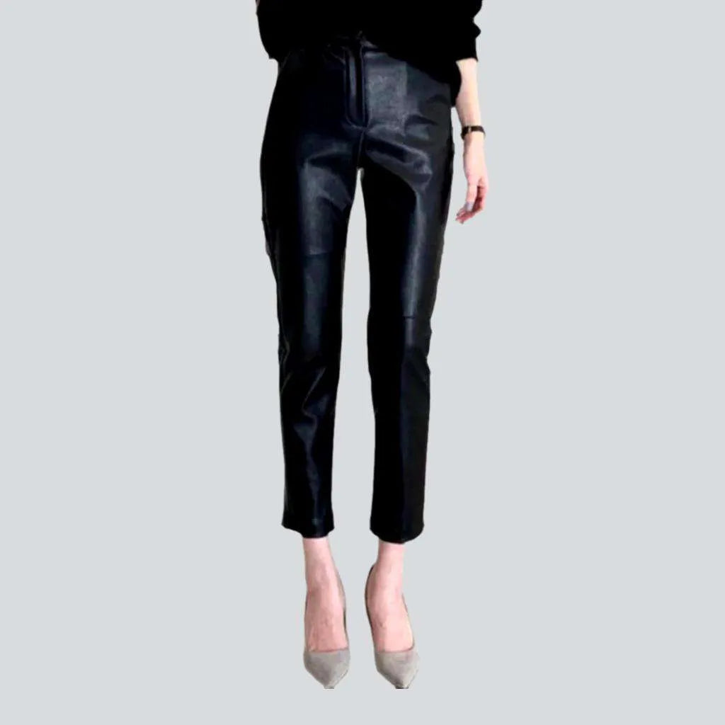 Perfect fashion pieces for the busy woman   Cigarette wax women's denim pants